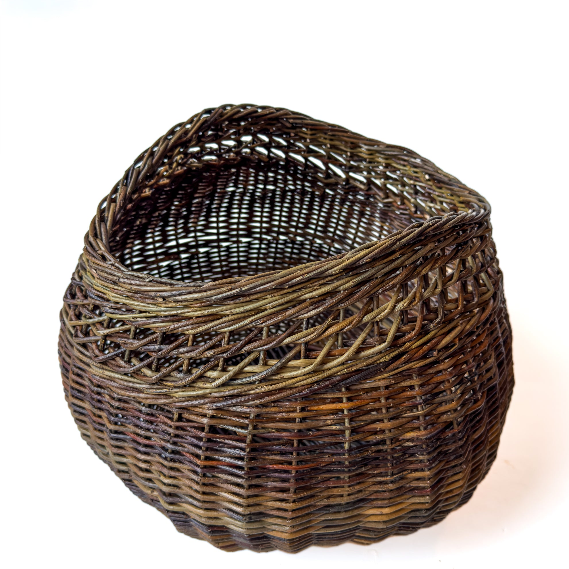 Waved & Braided Basket