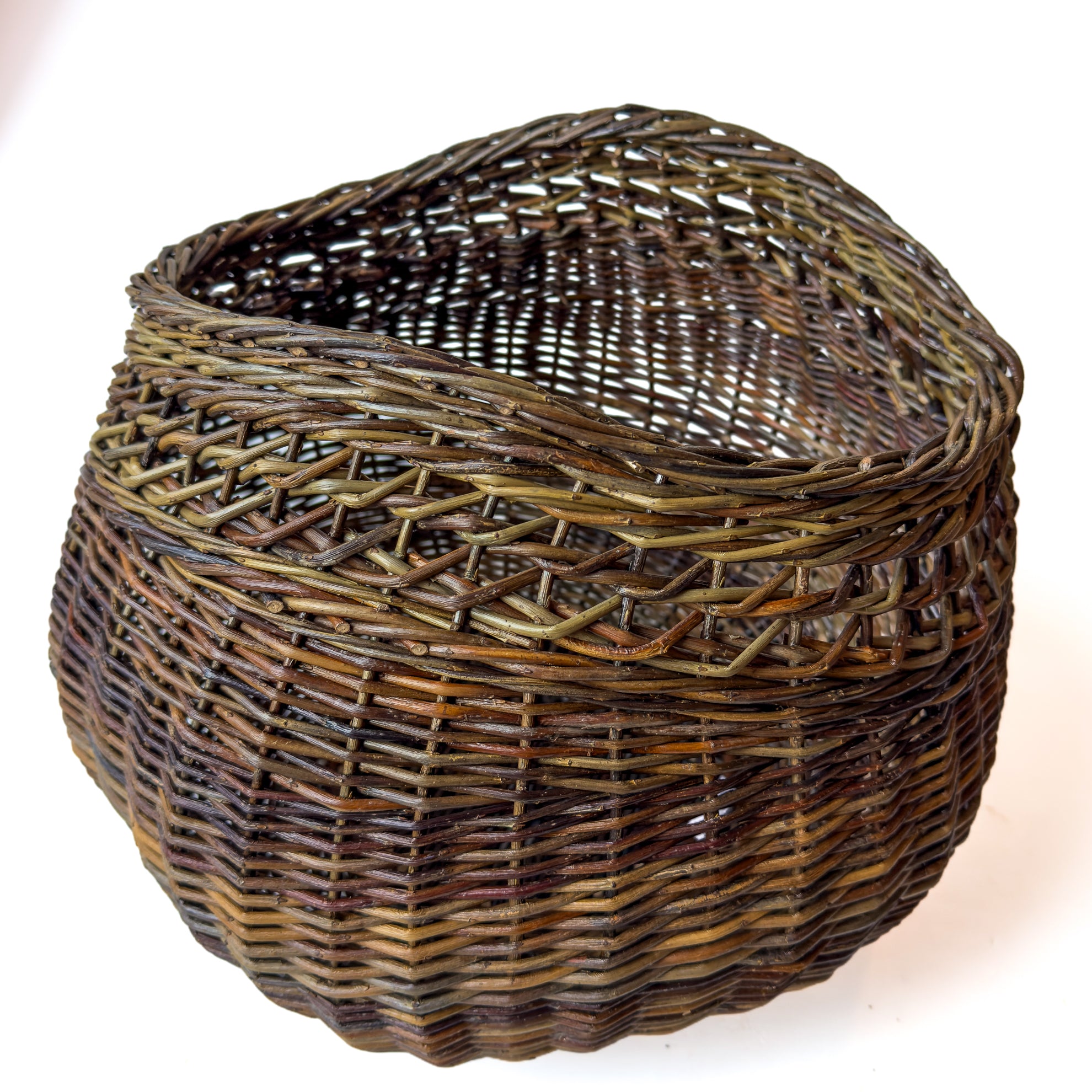 Waved & Braided Basket