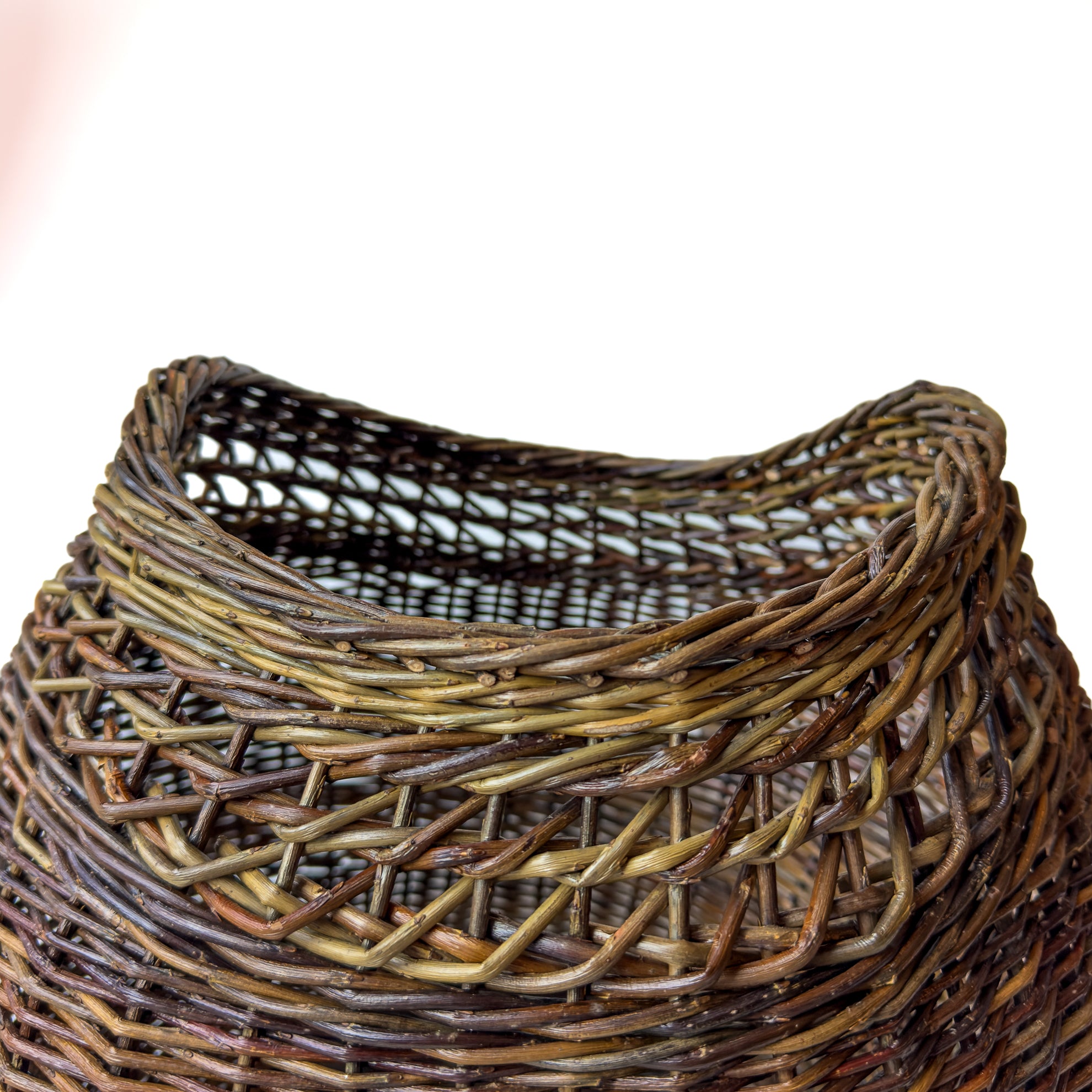 Waved & Braided Basket