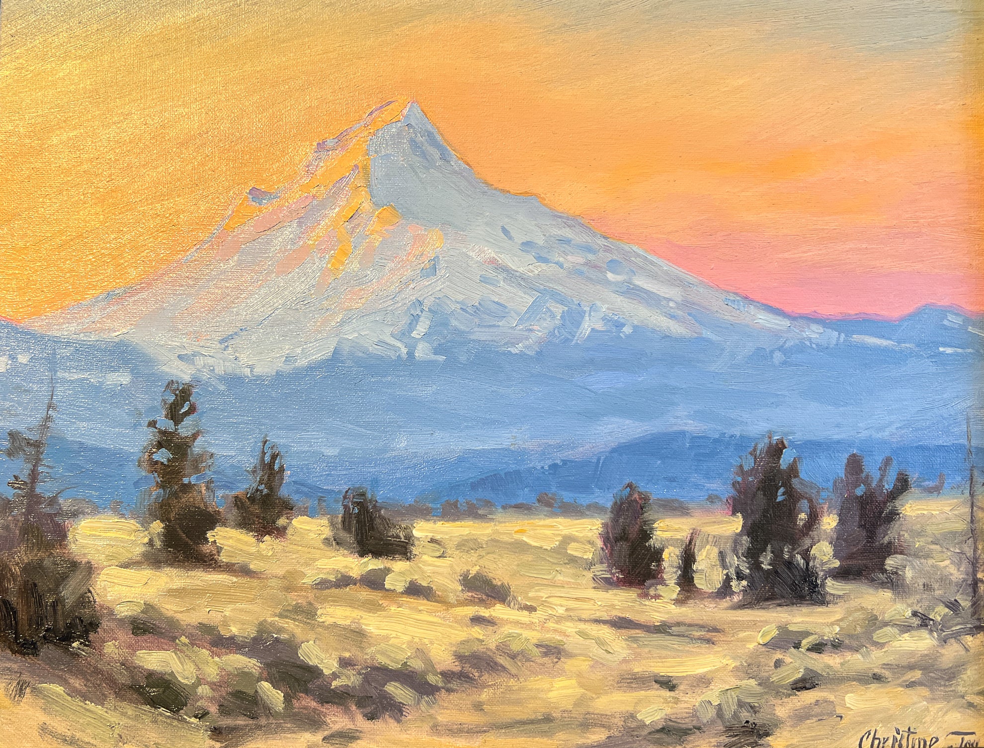 Mt Hood Aglow