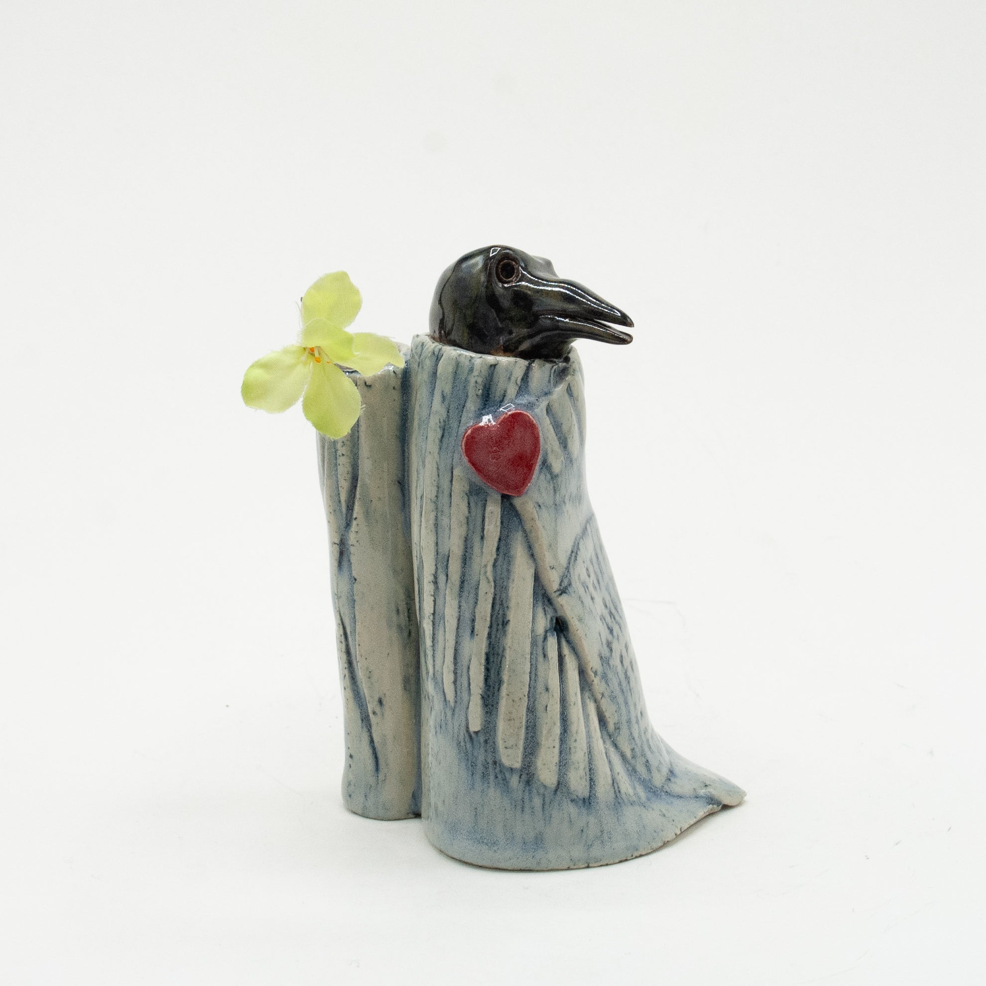 Crow Bud Vase #1258V