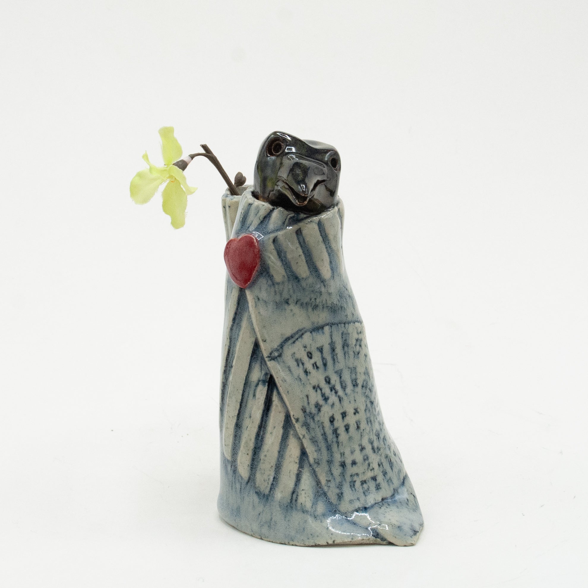 Crow Bud Vase #1258V