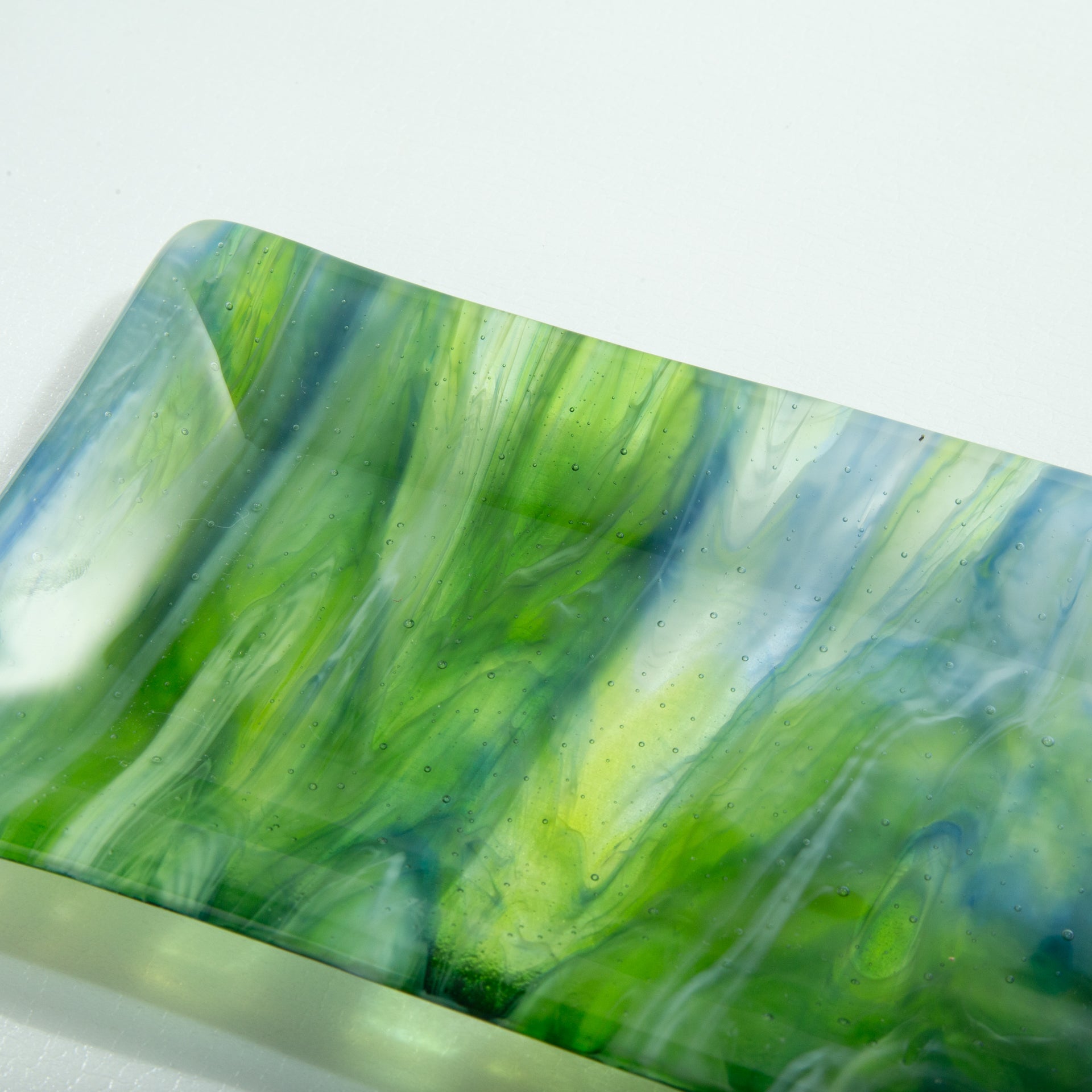 Blue & Green Swirl I