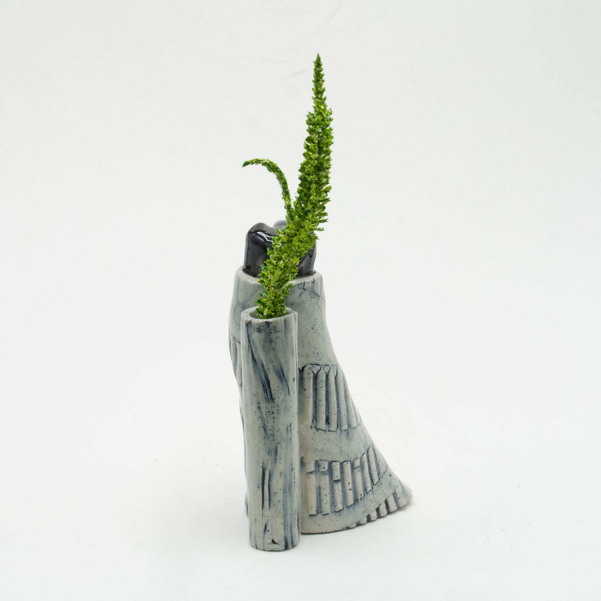 Crow Bud Vase #1259V