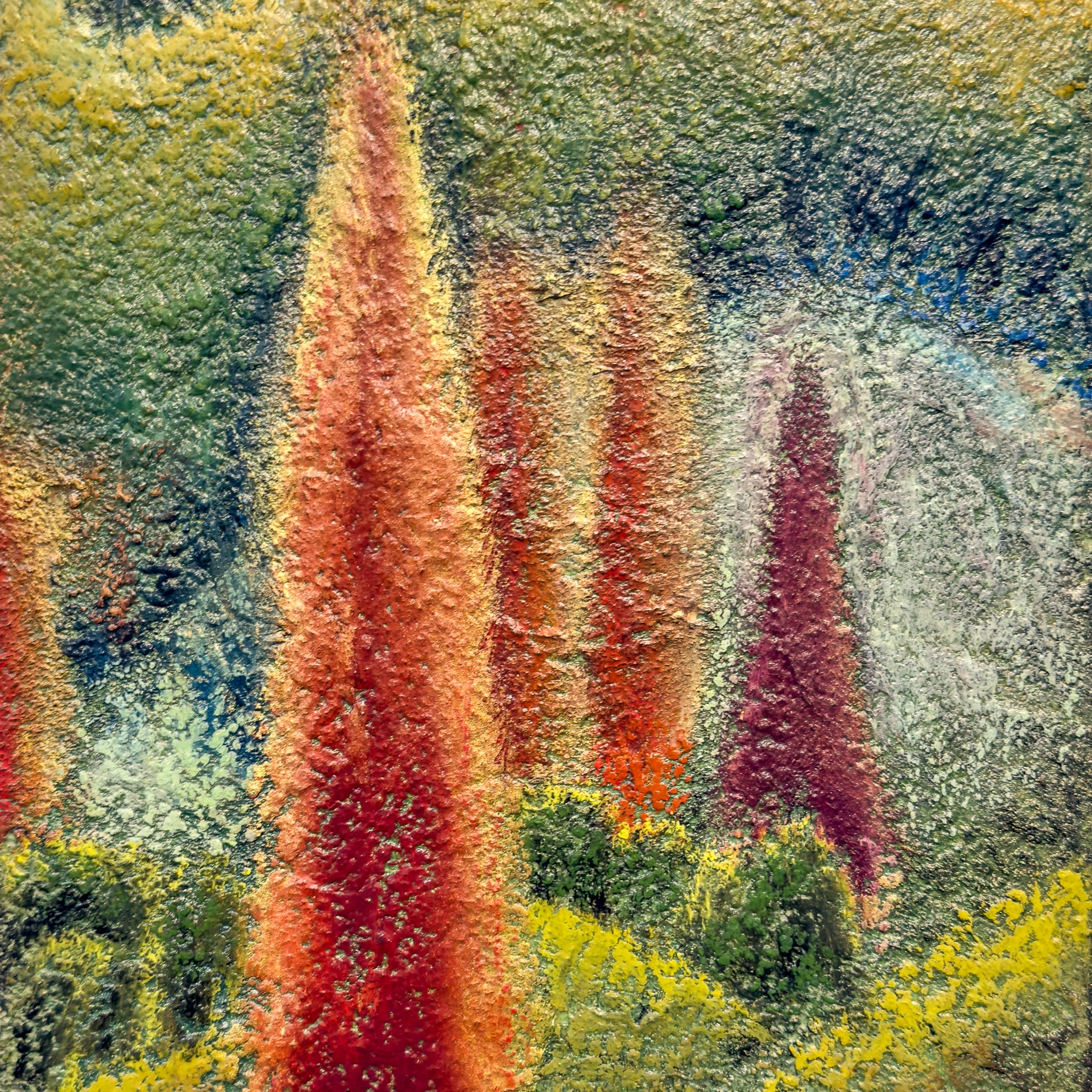 Starry Night with Mountains