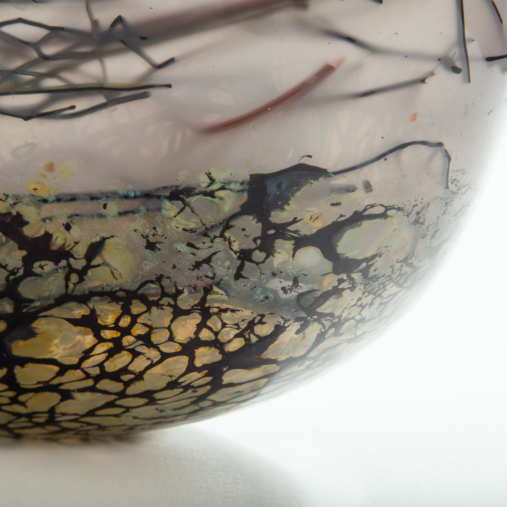 Grey Riverstone Vessel