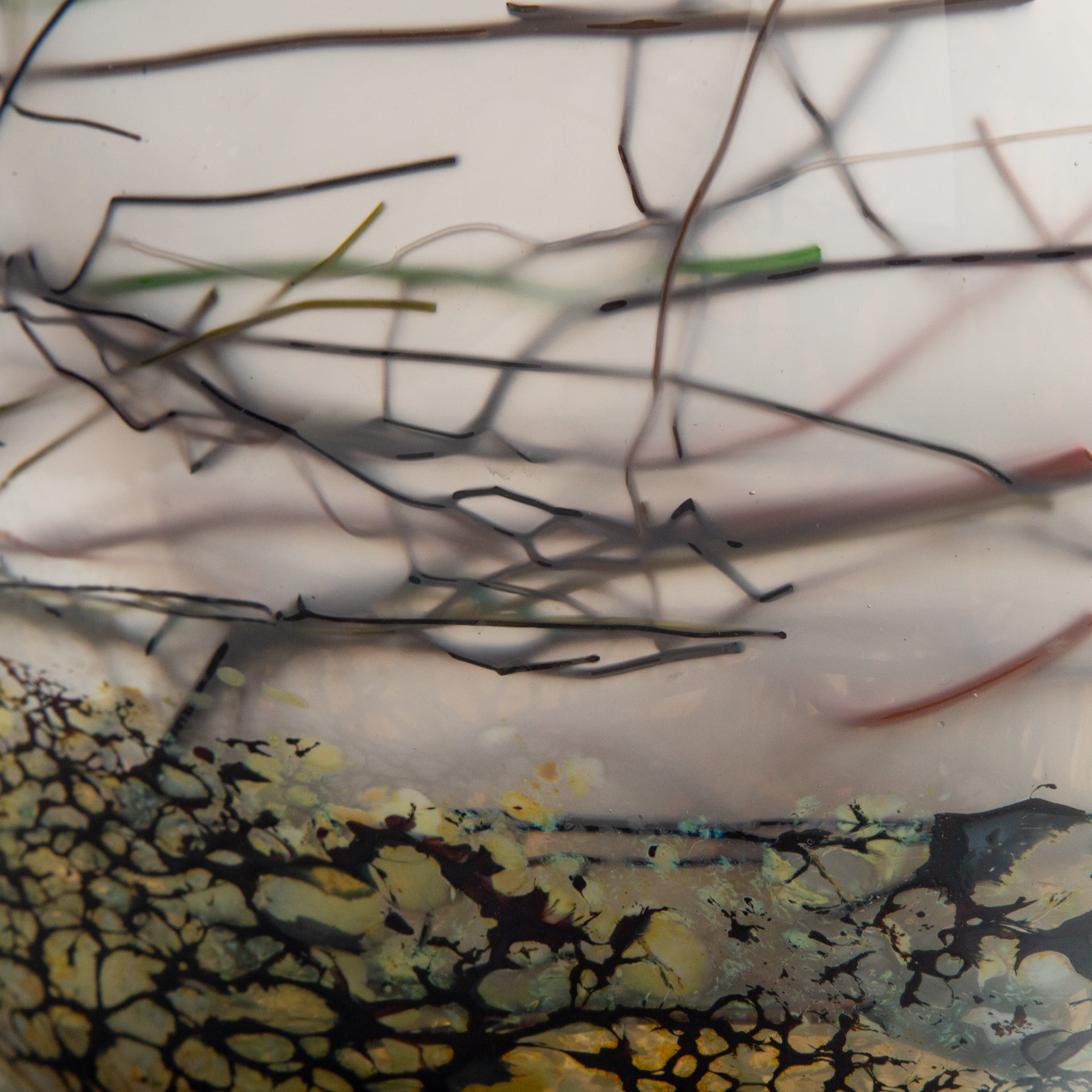 Grey Riverstone Vessel