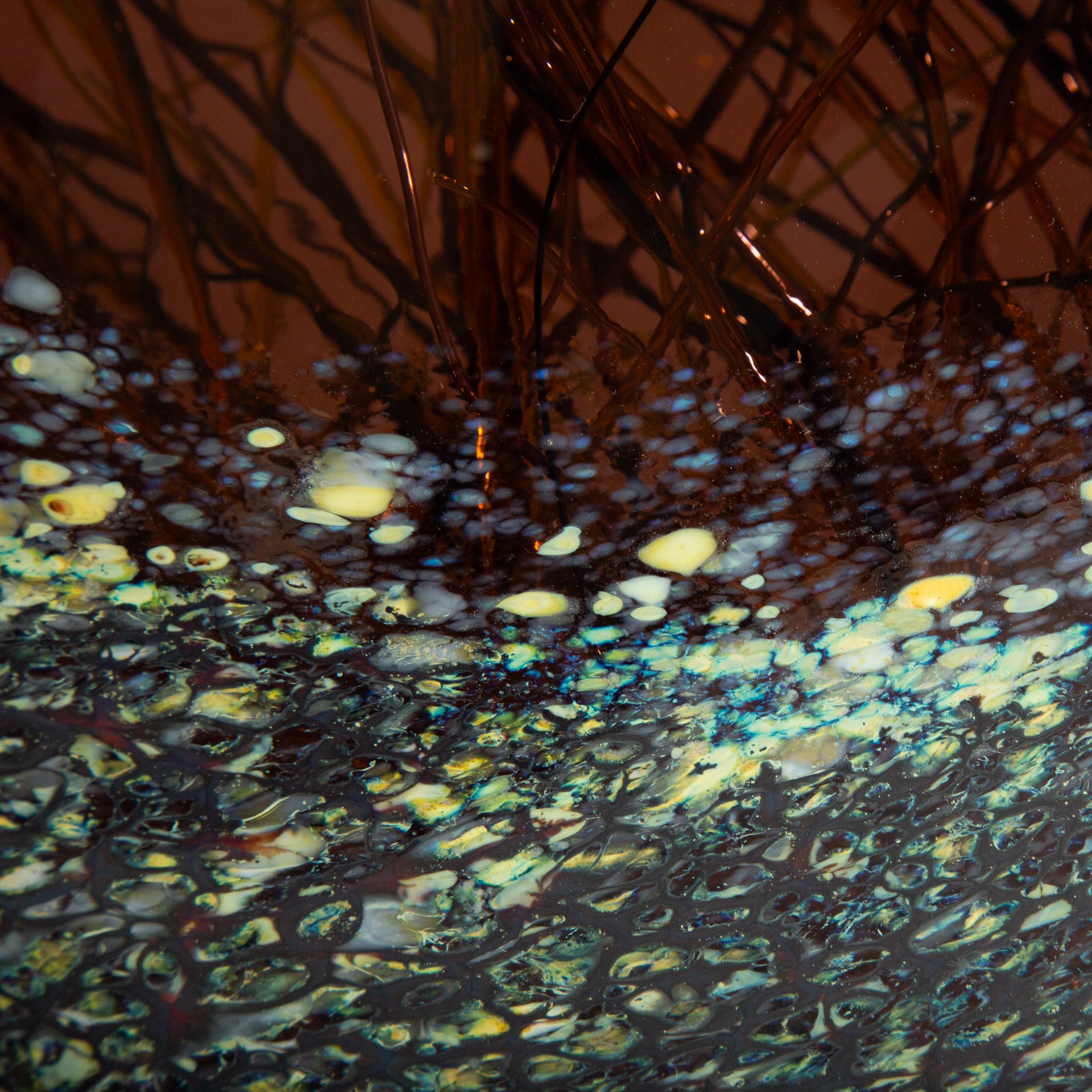 Smokey Topaz Riverstone Vessel