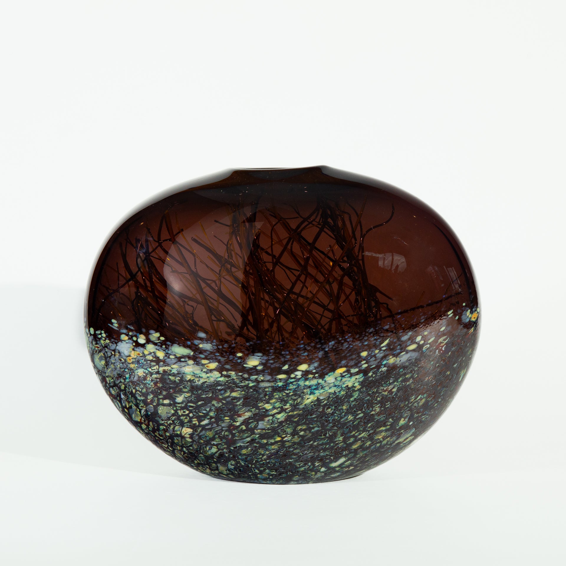 Smokey Topaz Riverstone Vessel