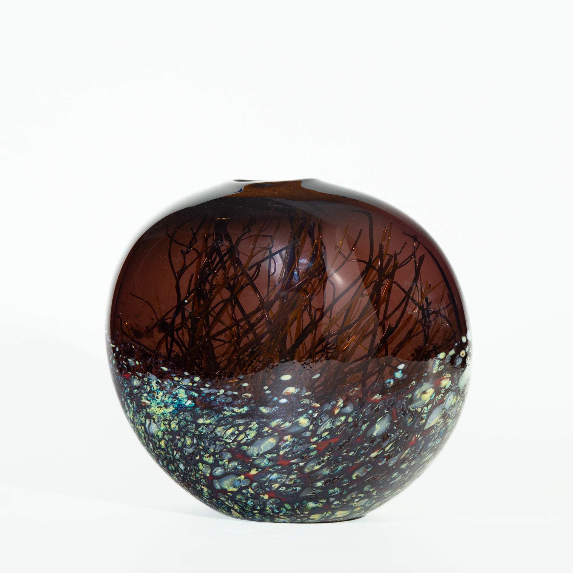 Smokey Topaz Riverstone Vessel