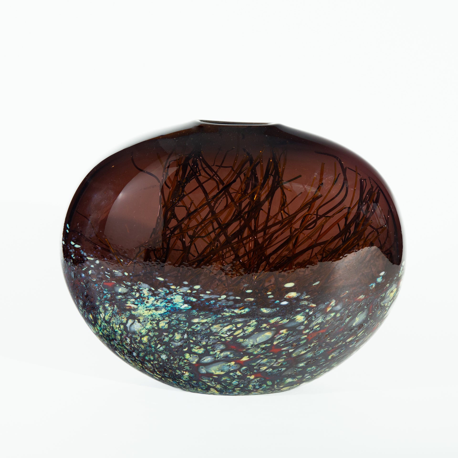 Smokey Topaz Riverstone Vessel