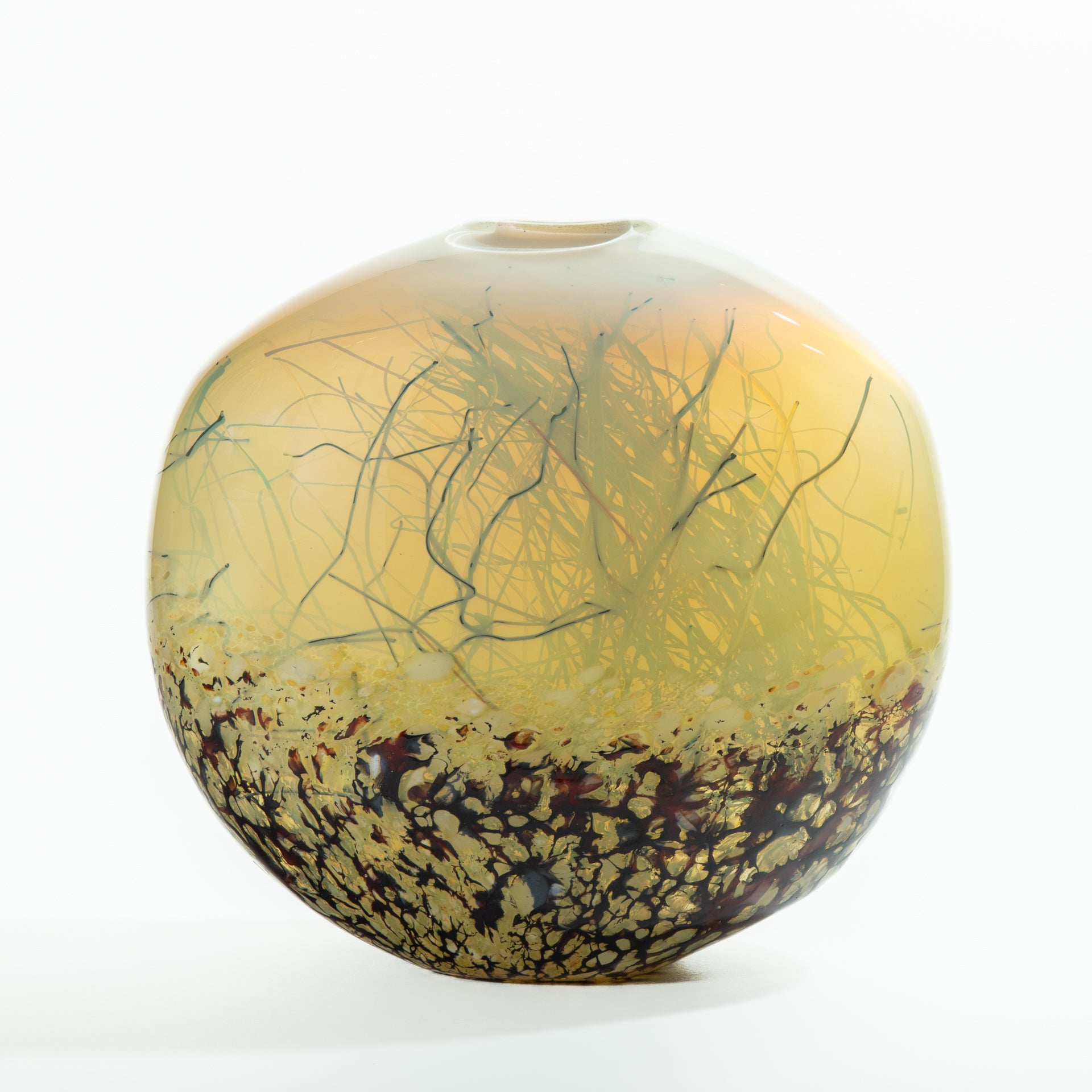 Iris Vanilla Riverstone Vessel