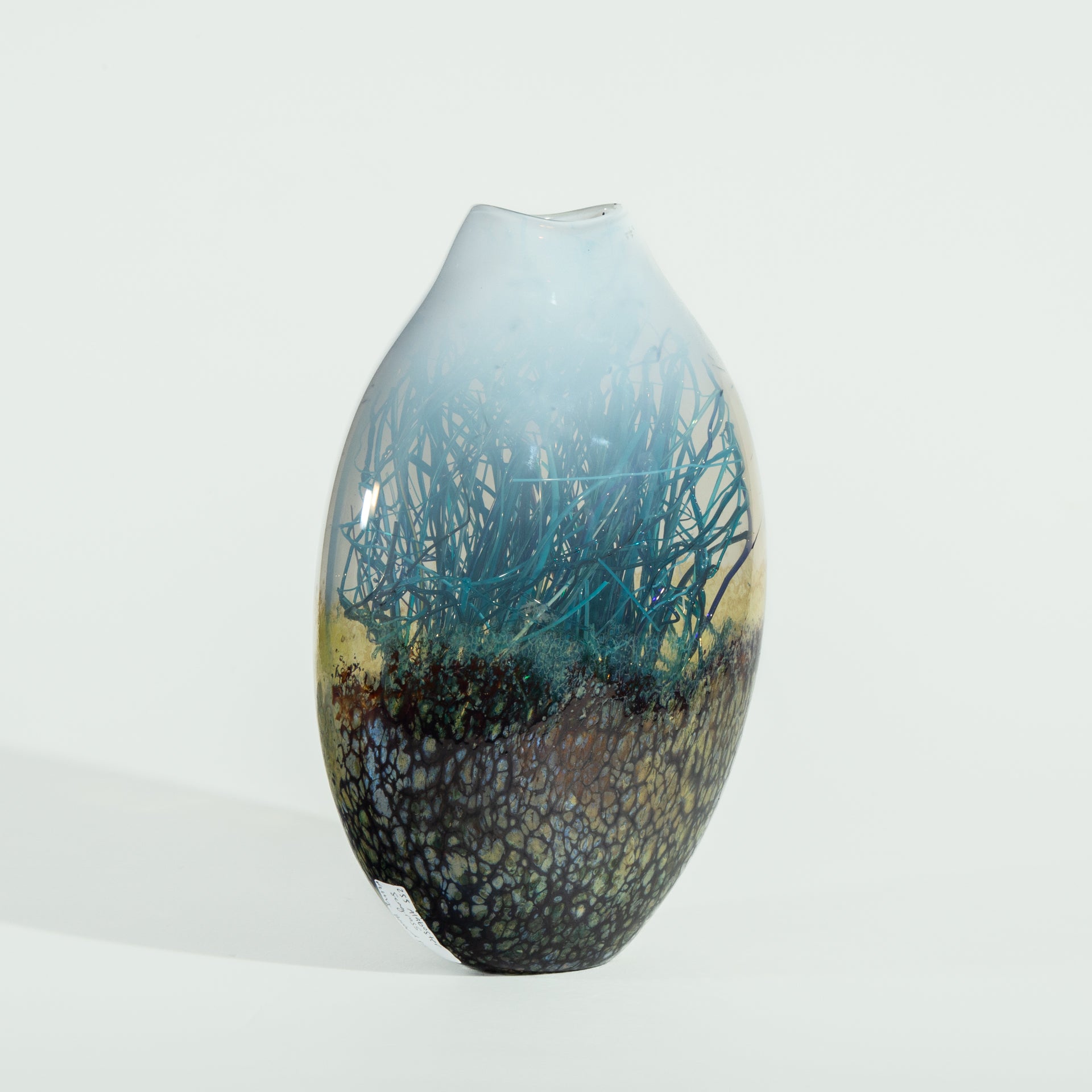 Alabaster Seagrass Vessel