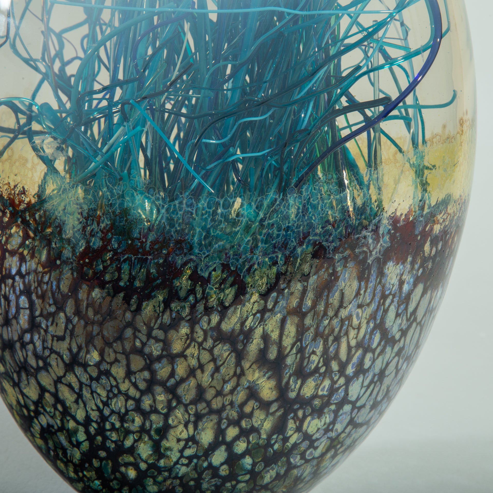 Alabaster Seagrass Vessel