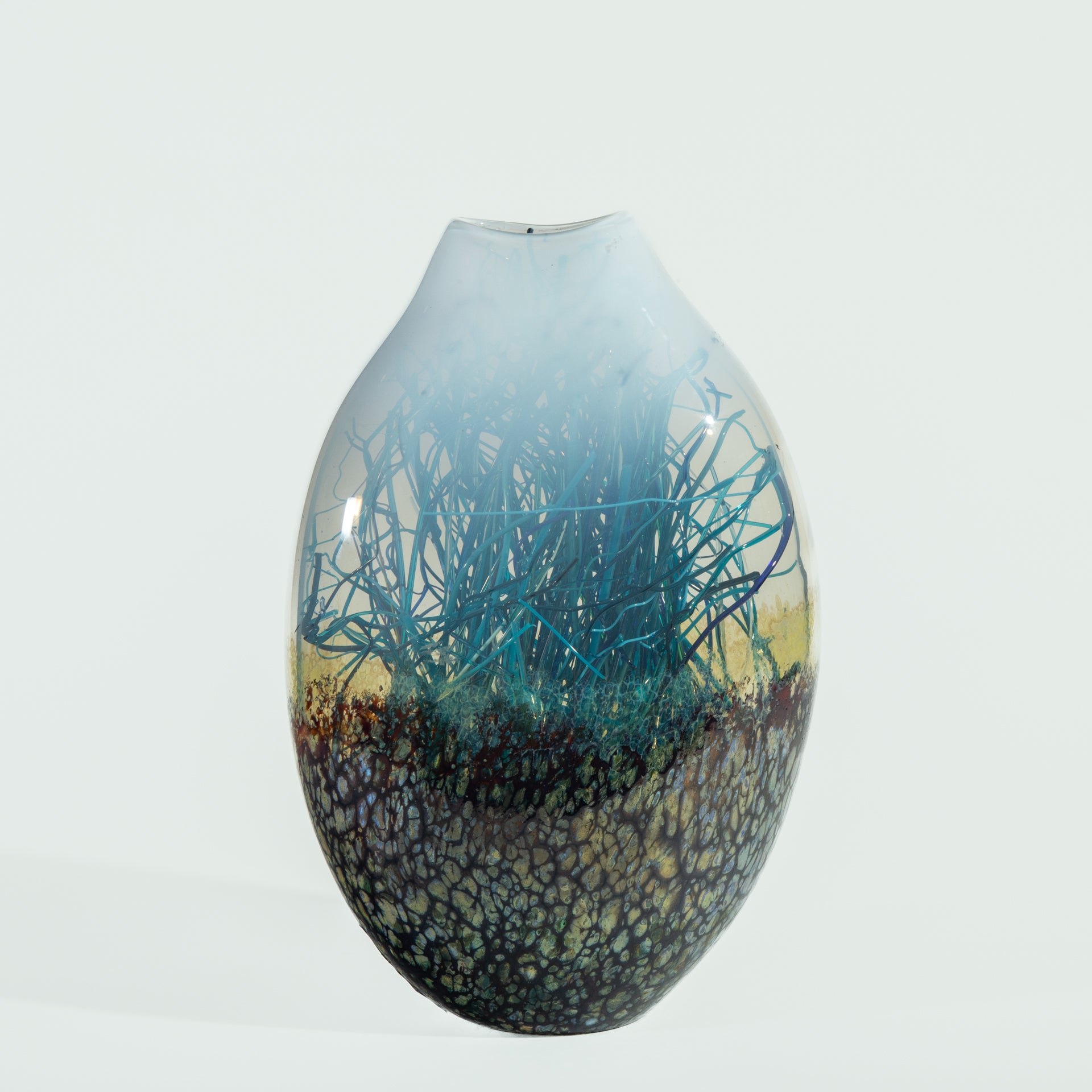 Alabaster Seagrass Vessel