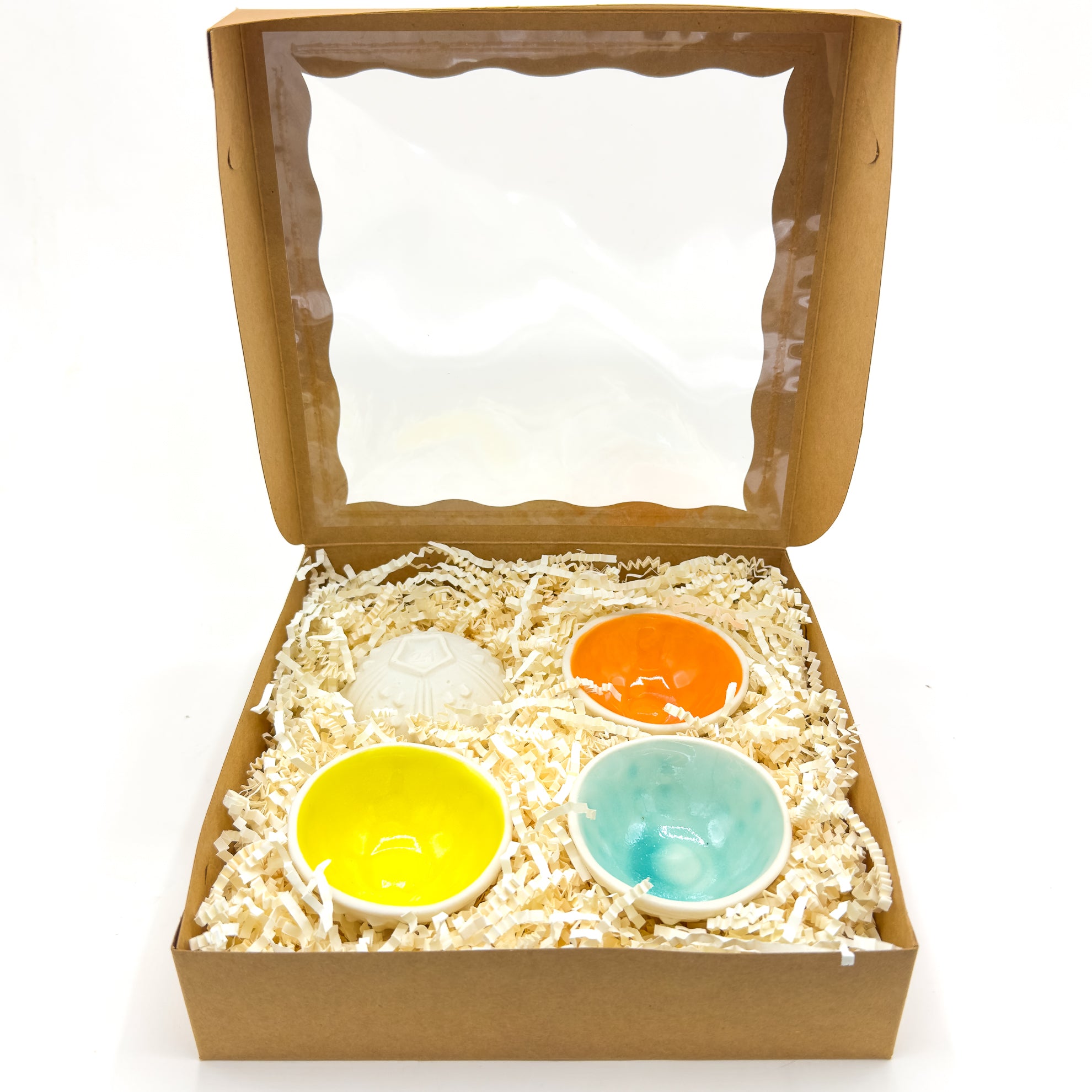 Urchin Mini Bowl - Color Dots (Boxed Set of 4)