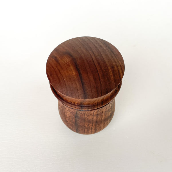 Tom Willing - Walnut Lidded Box 727 - ART Elements Gallery