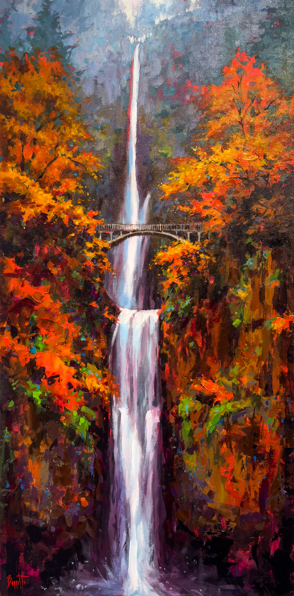 Multnomah Dressed in Orange