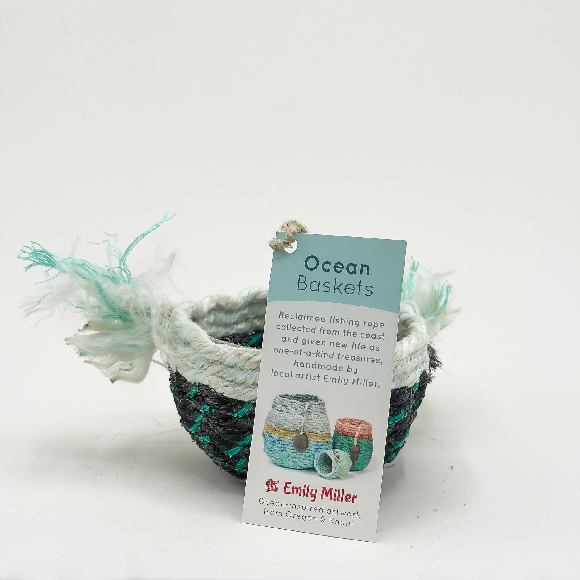 Winter Forest Basket - Small, Hoarfrost