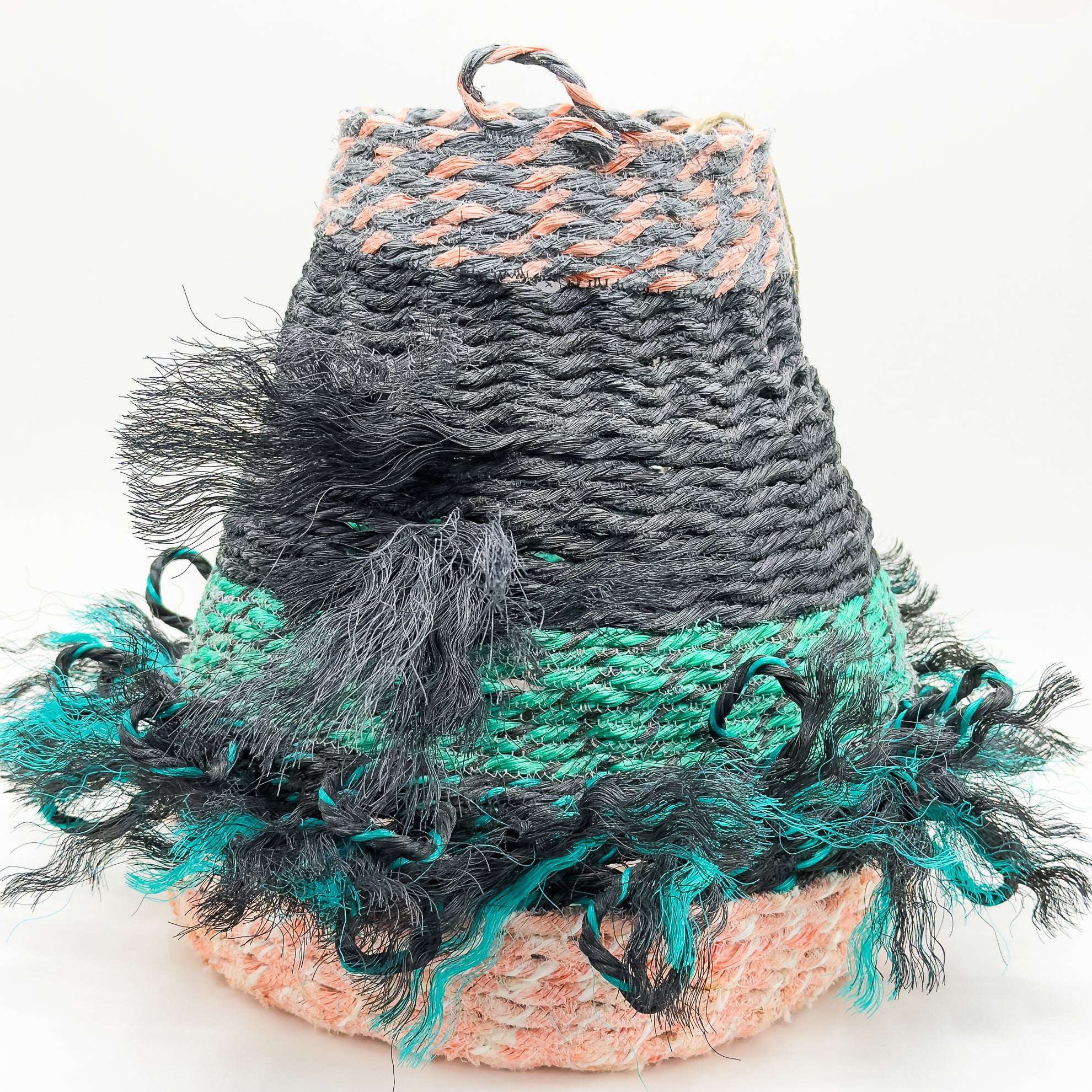 Pink Granite Coast Basket