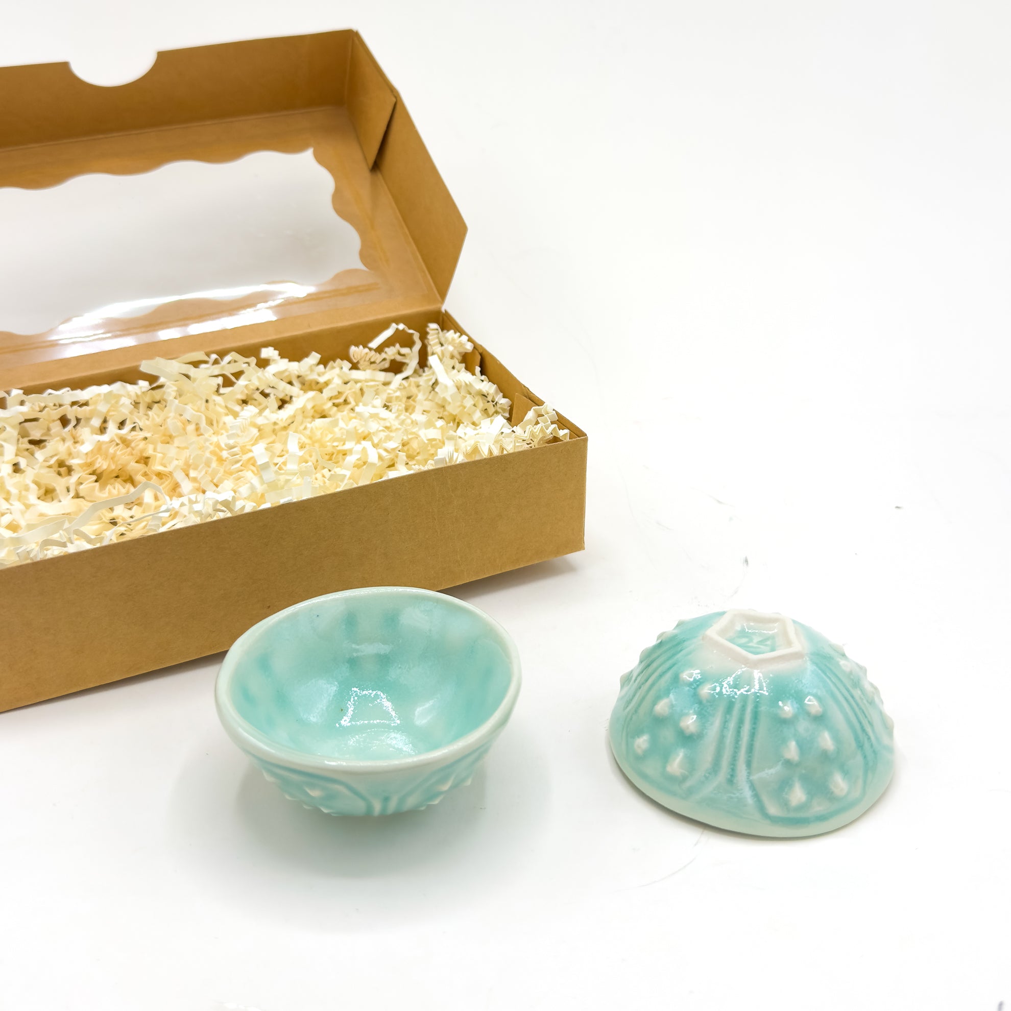 Urchin Mini Bowl - Aqua (Boxed Set of 2)