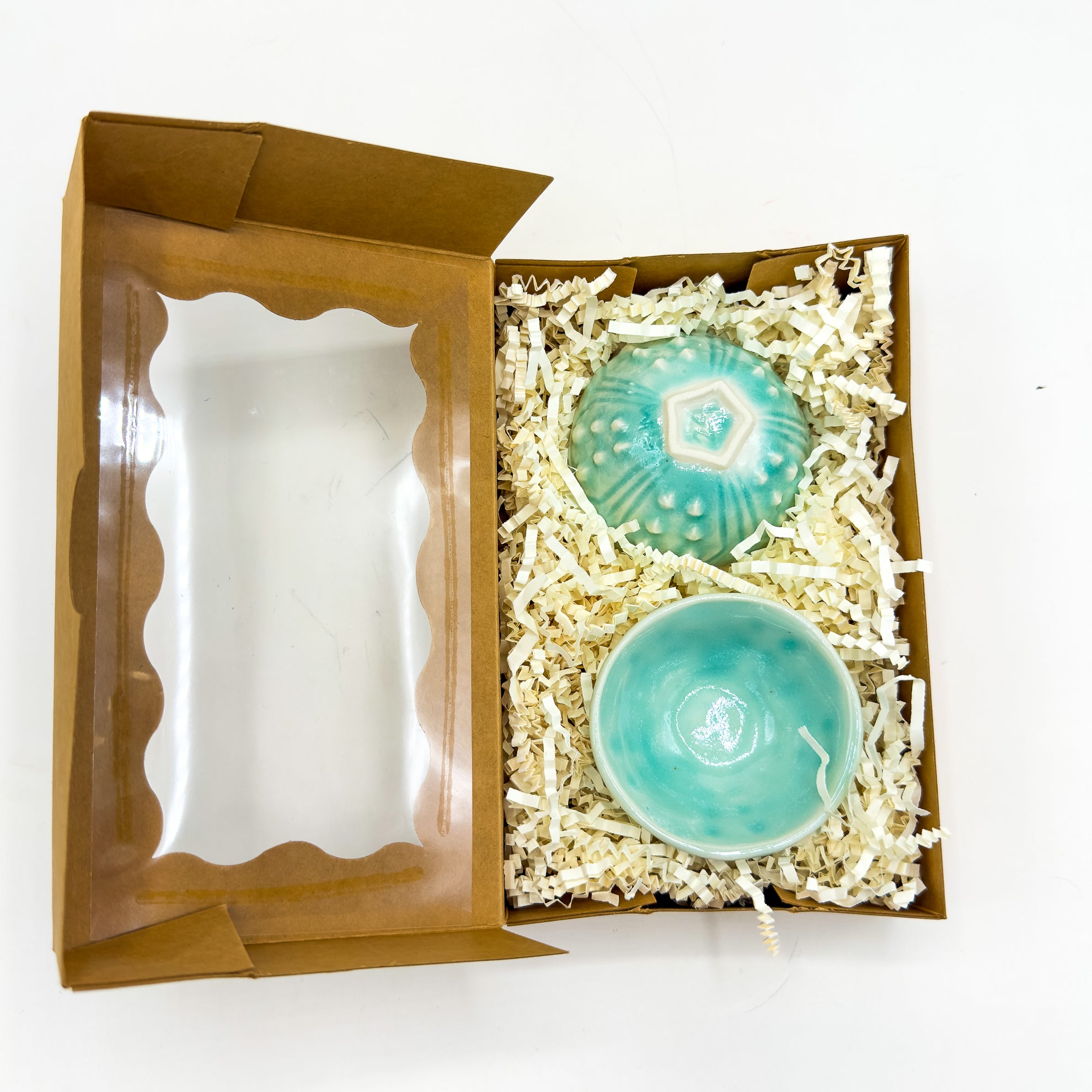 Urchin Mini Bowl - Aqua (Boxed Set of 2)