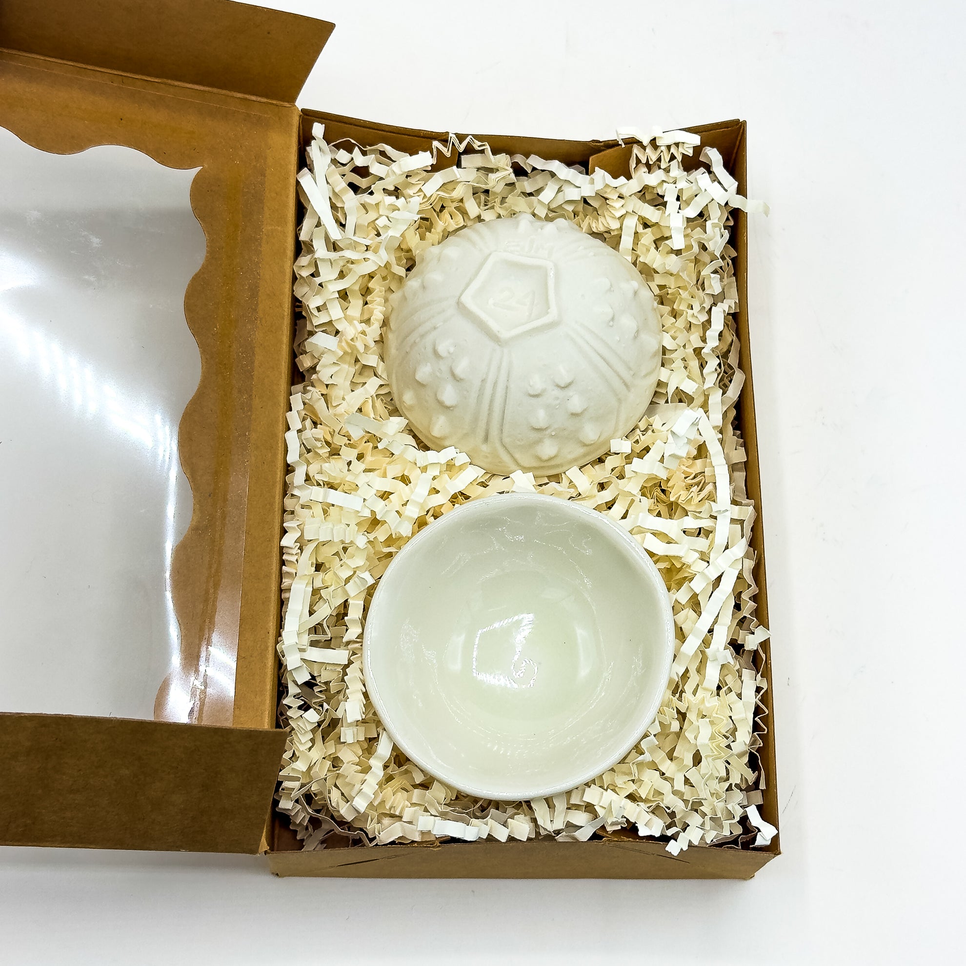 Urchin Mini Bowl - White (Boxed Set of 2)