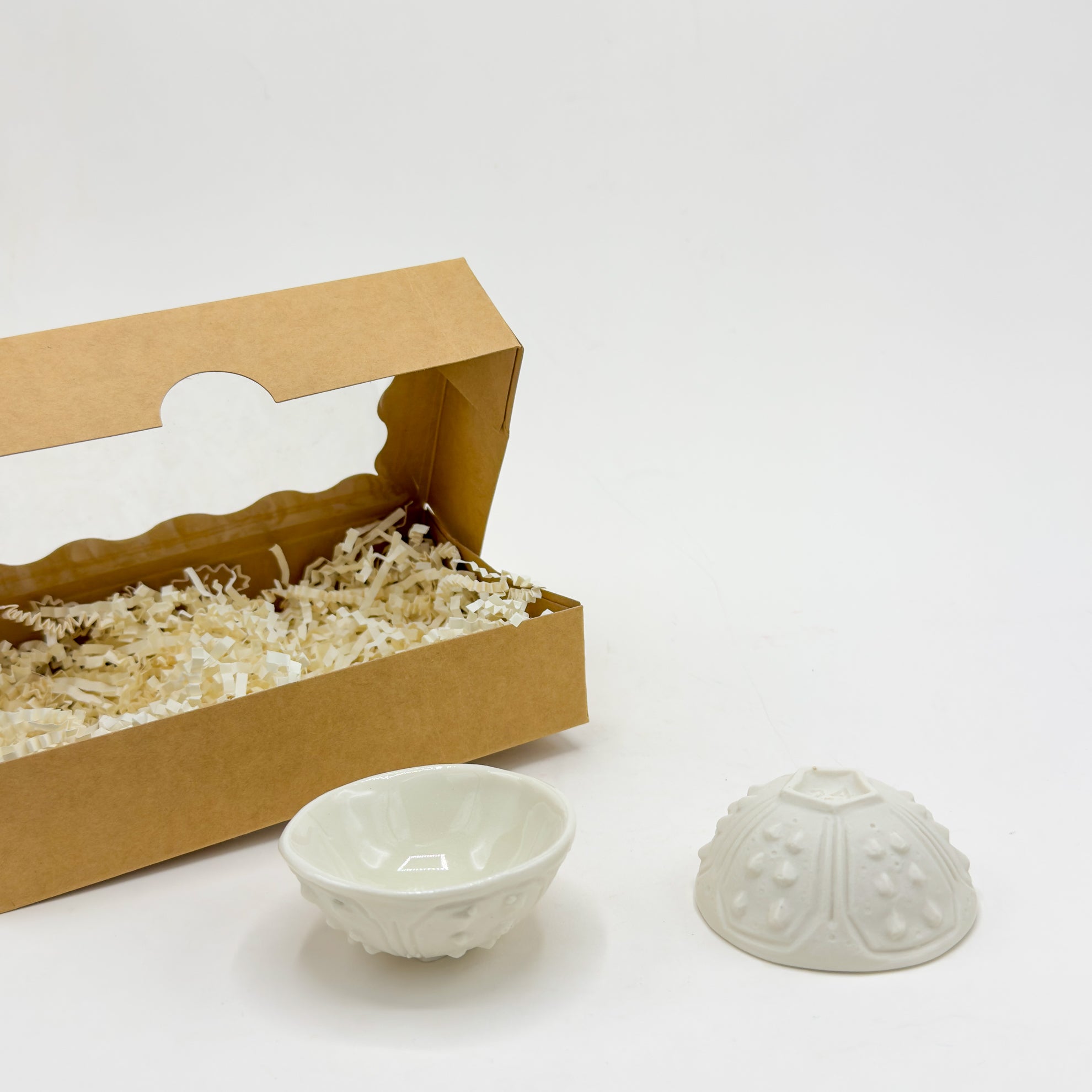 Urchin Mini Bowl - White (Boxed Set of 2)