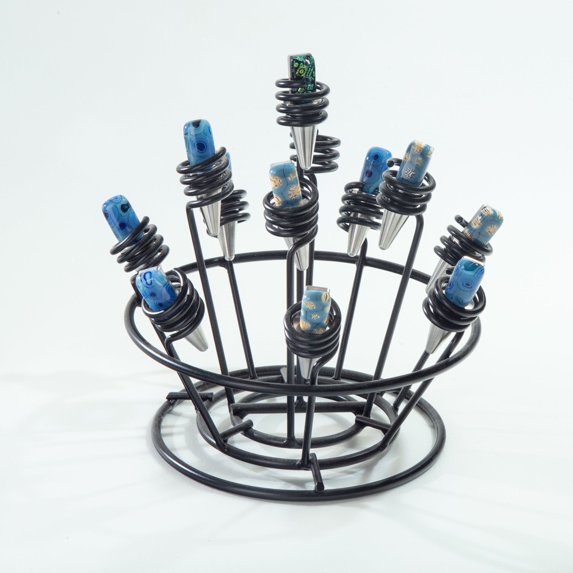 Glass Rectangular Wine Stoppers