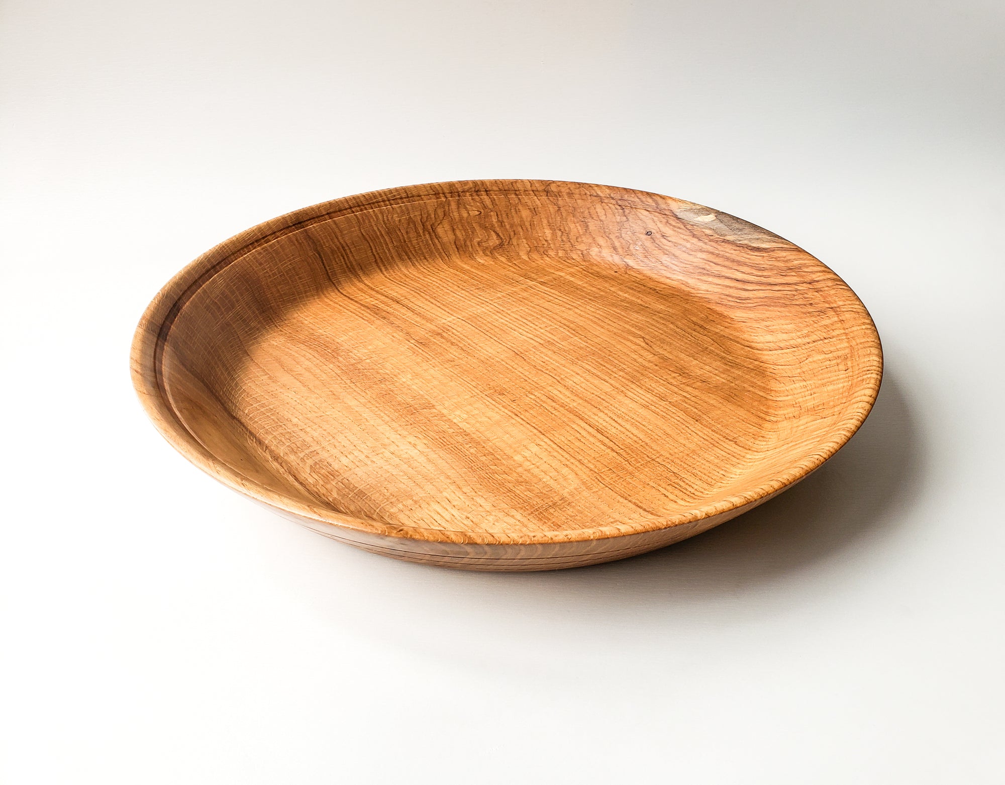Newberg Oak Bowl Platter 18